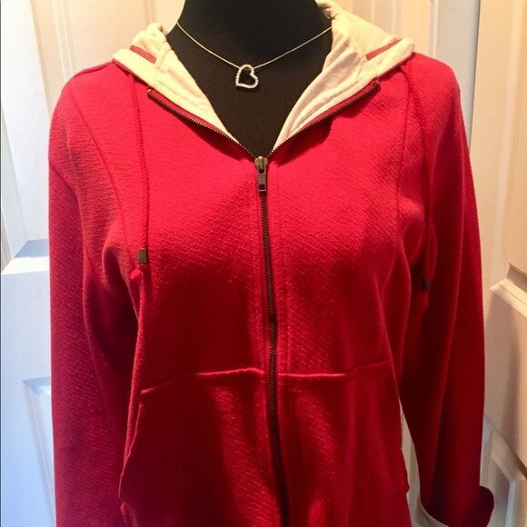 Great jacket with hoody by Cherokee size medium - Picture 1 of 2